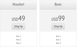 WordPress pricing template marble