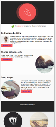 CSS3 responsive landing page