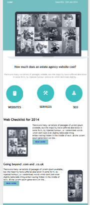 CSS3 responsive landing page