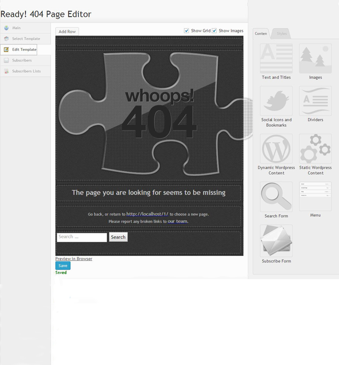 CSS3 responsive landing page