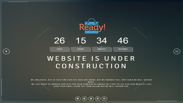 Coming Soon WP Theme responsive landing page