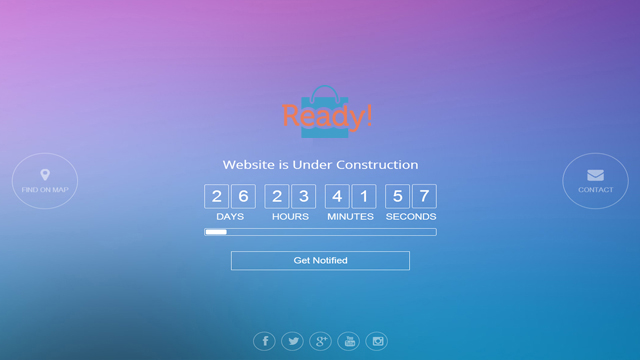 Coming Soon WP Theme responsive landing page